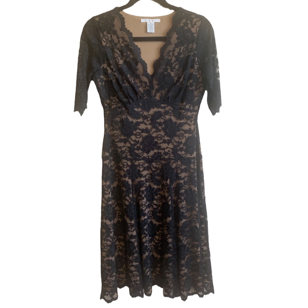 Beautiful CAbi Black Lace Dress
